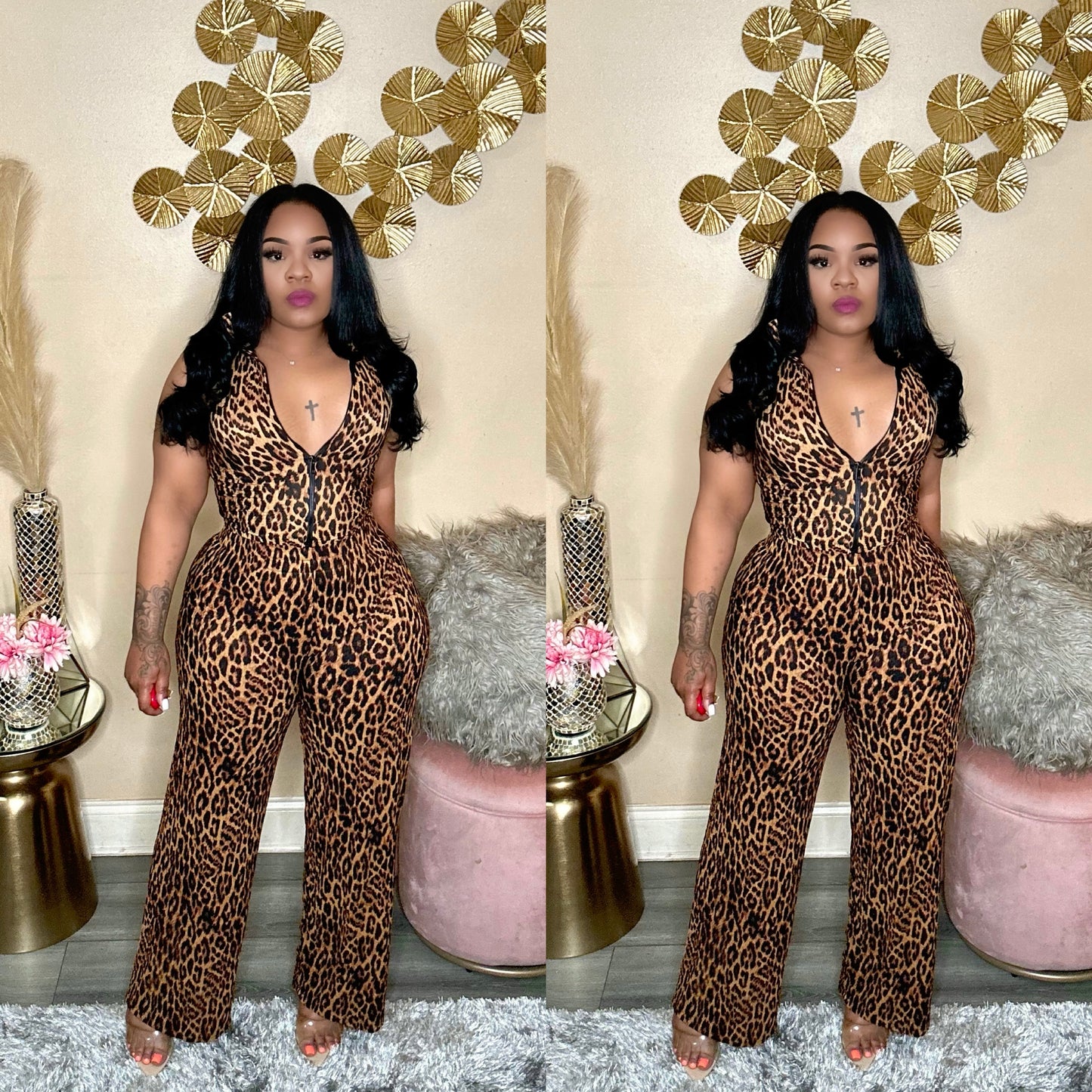 LEOPARD GLAMM SET