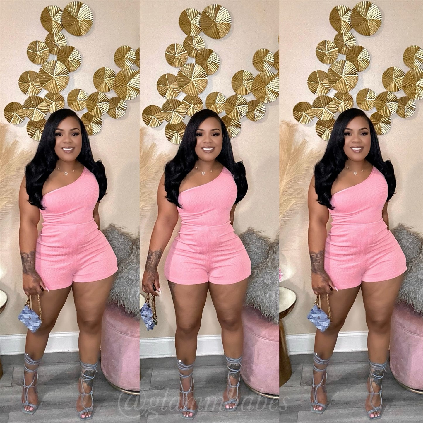 ROMPER BABE (SALMON)