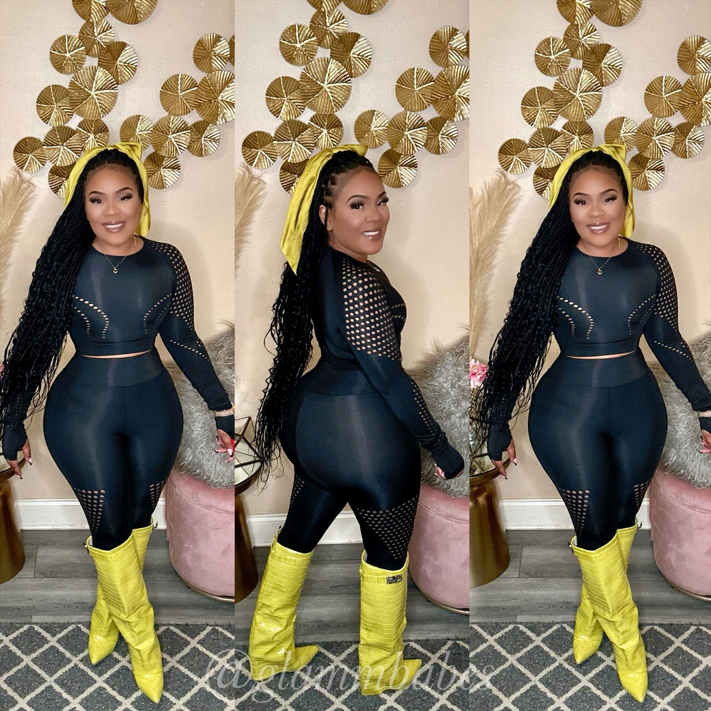 GIVE IT UP SET (BLACK)