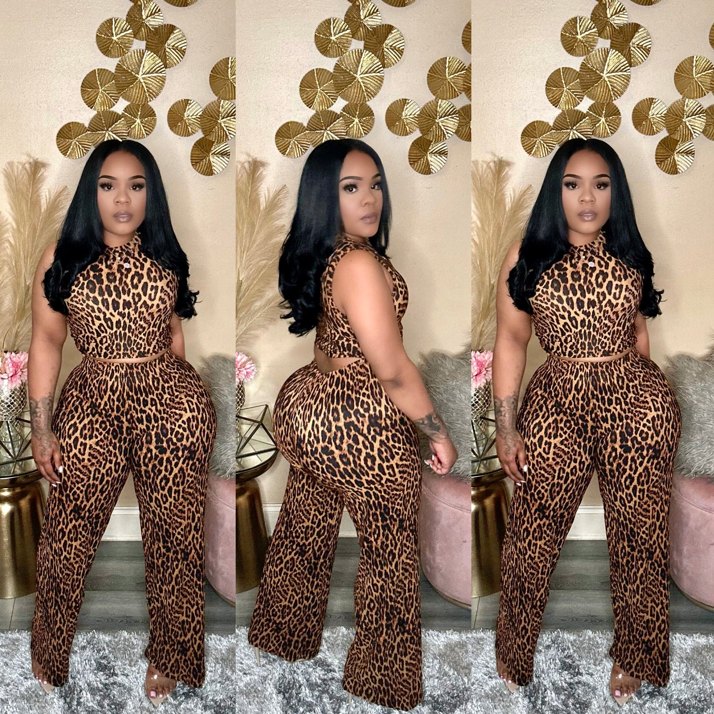 LEOPARD BABE SET
