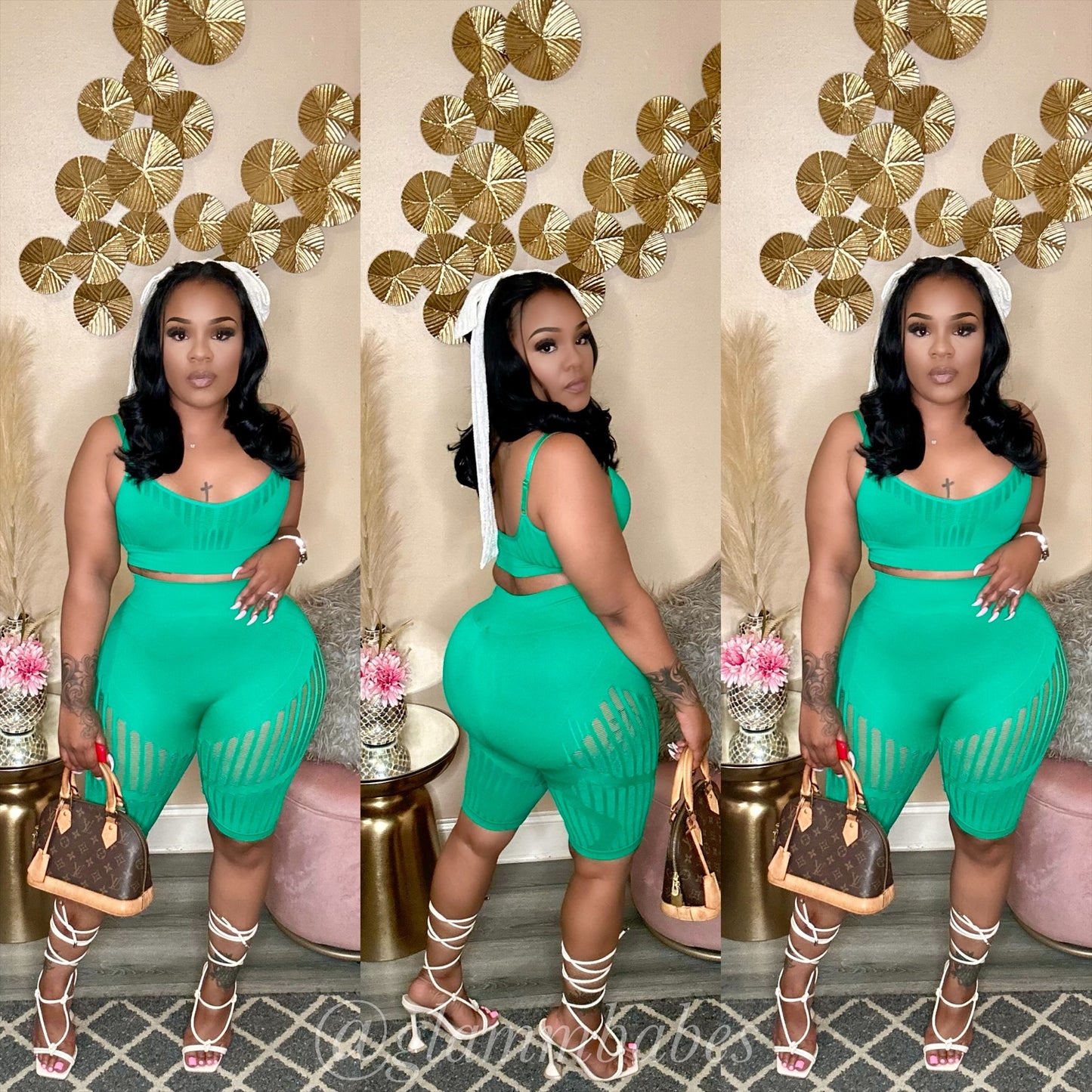 GREEN BABE SET