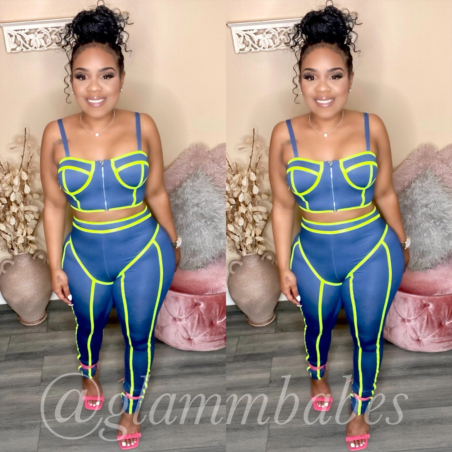 NEON ✖️ DENIM SET