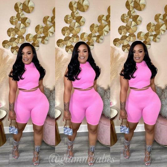 BODIED BABE GLAMM SET (PINK)