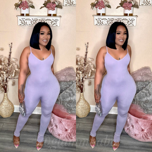 PURPLE ASH BABE JUMPSUIT (PURPLE ASH)